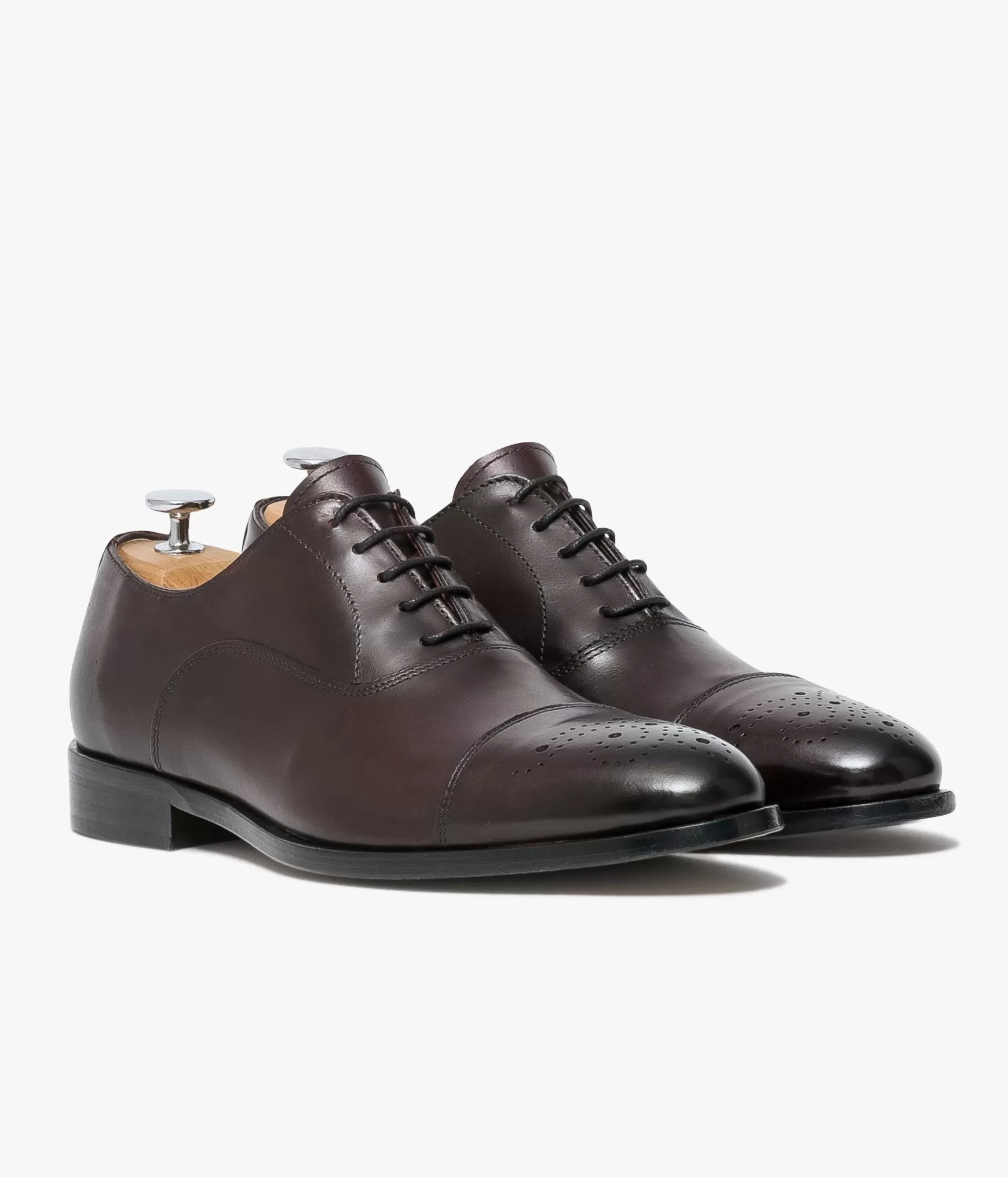 Chaussures De Ville>Bocage RICHELIEU GATSBY LIE DE VIN Rouge