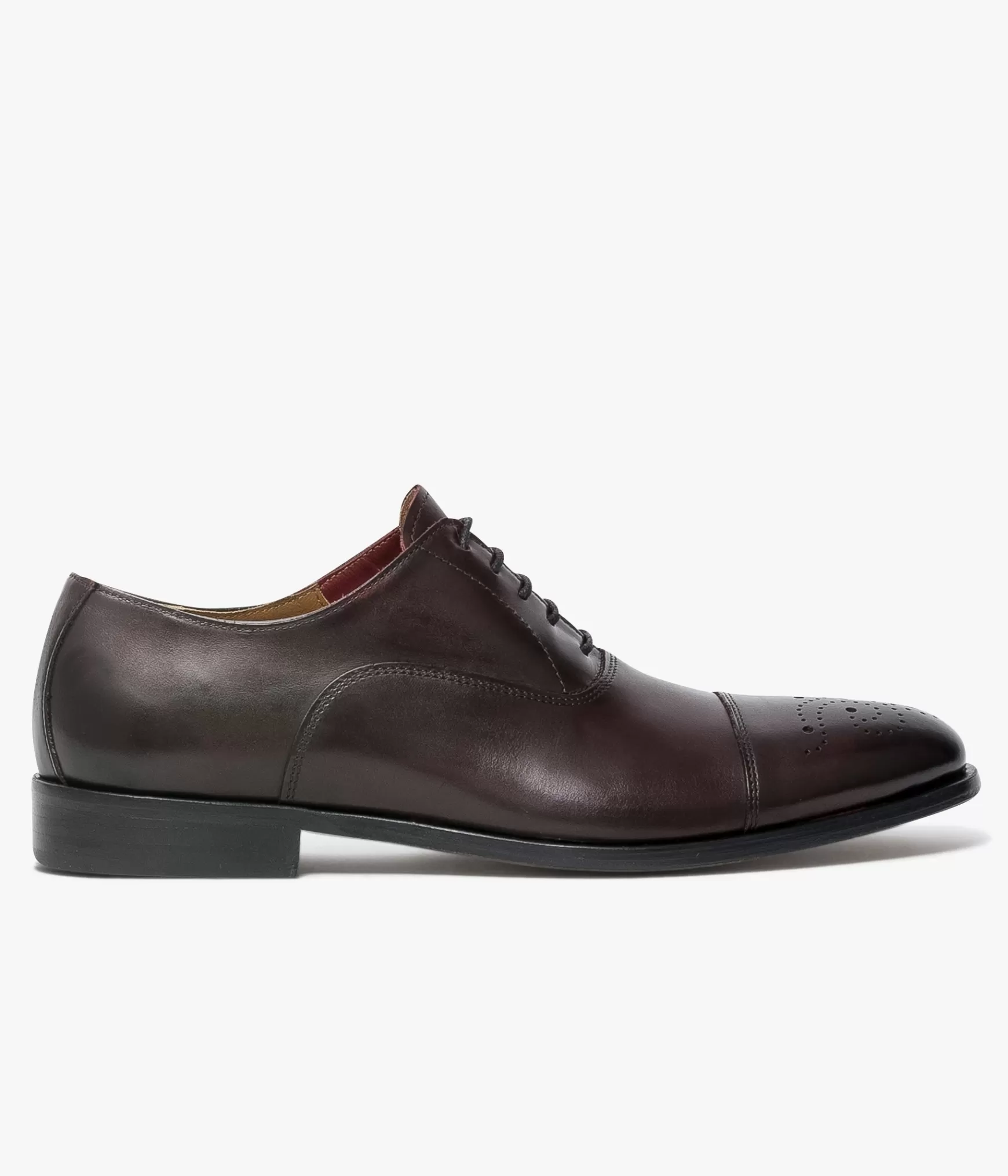 Chaussures De Ville>Bocage RICHELIEU GATSBY LIE DE VIN Rouge