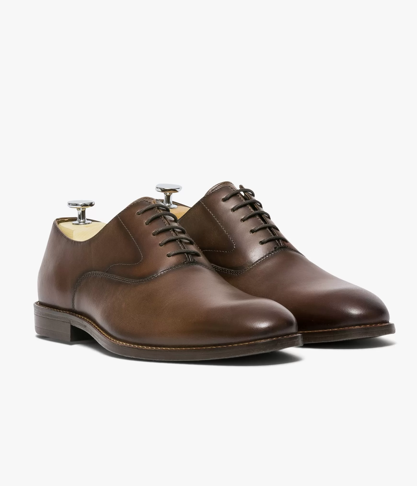 Chaussures De Ville>Bocage RICHELIEU LUCIAN Marron