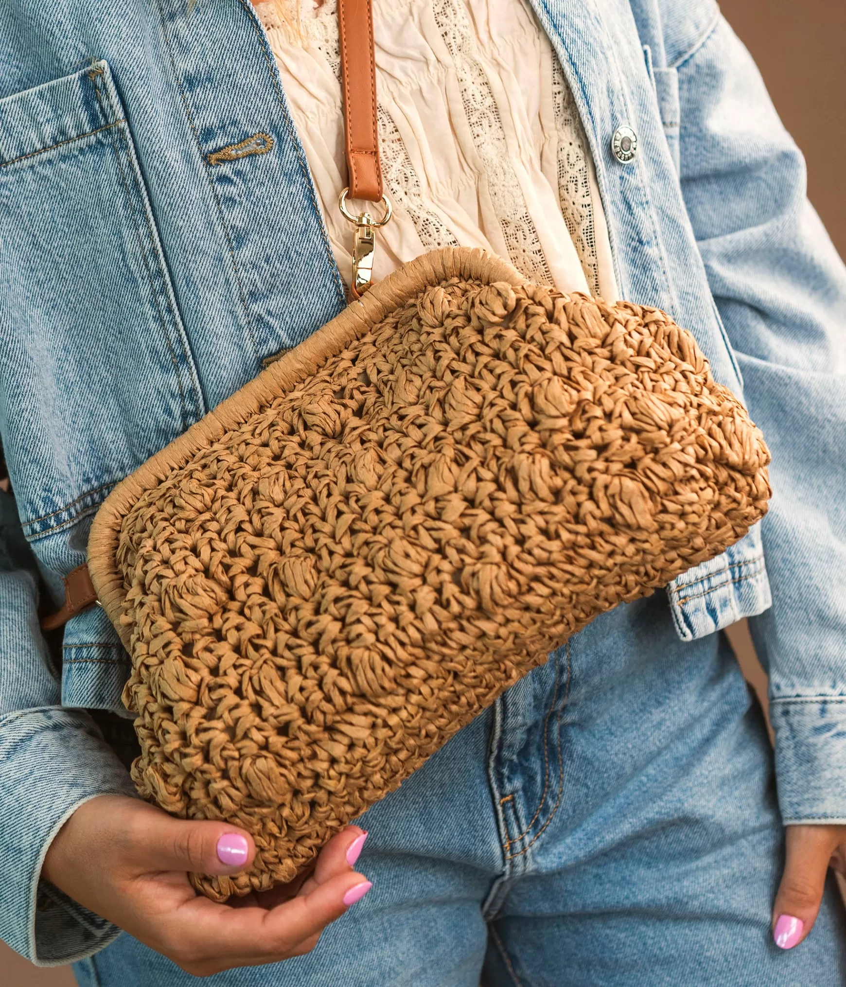 Sacs Porté Épaule>Bocage SAC ESMA Beige