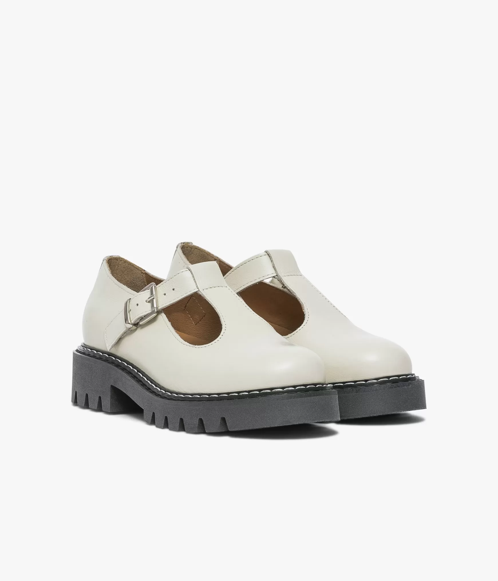 Mocassins>Bocage SALOME CARILLON CASSÉ Blanc