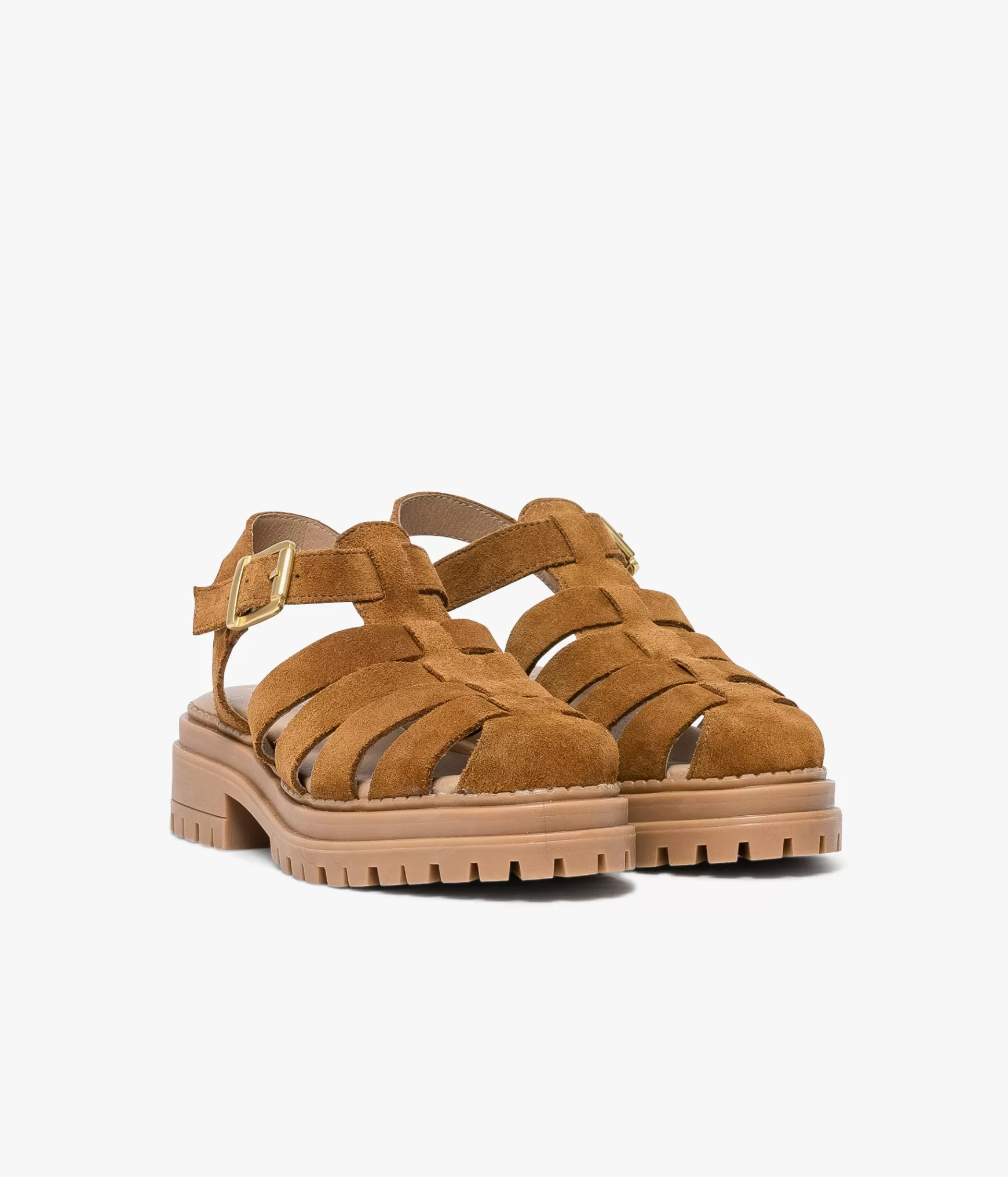 Sandales>Bocage SANDALE CELINA VELOURS Marron