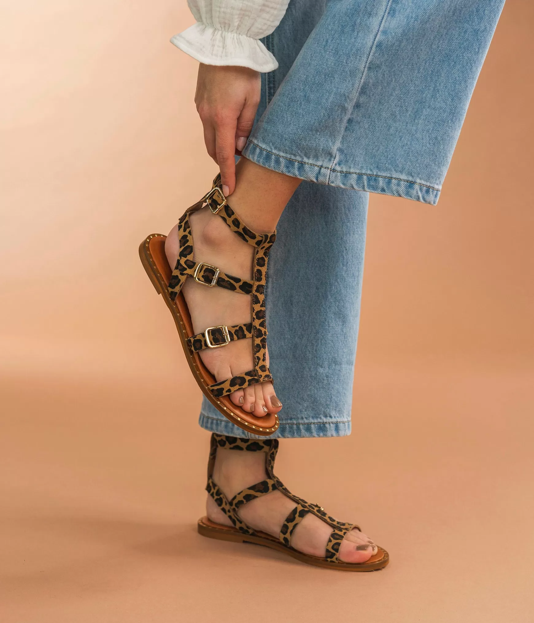 Sandales>Bocage SANDALE GERONIMO LEOPARD Multicolore