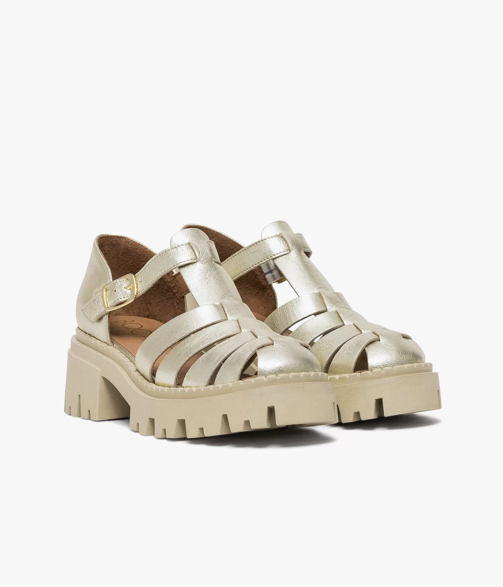 Sandales>Bocage SANDALE HABBA PLATINE Or