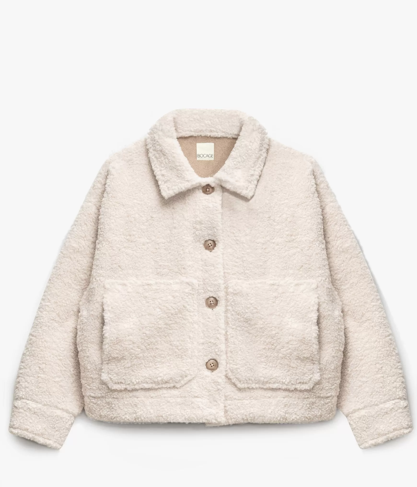 Vêtements>Bocage VESTE HELSA ECRU Beige